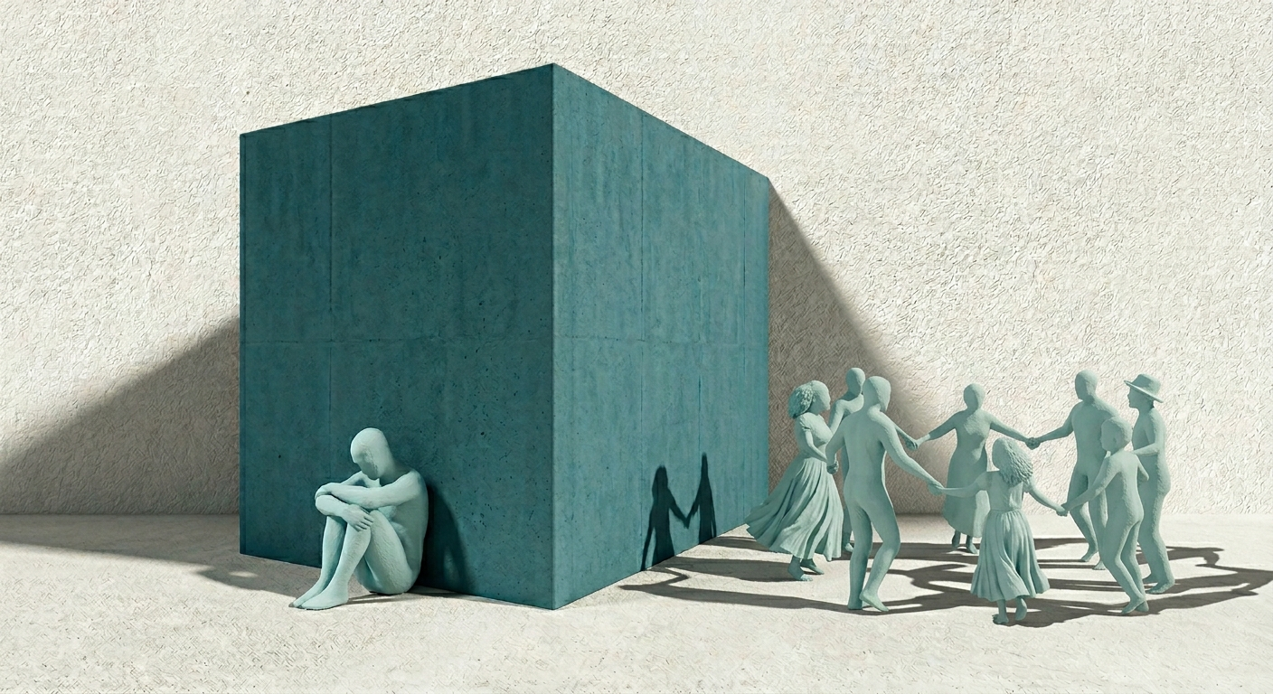 Imagem ilustrativa de qual a diferença entre isolamento e solidão