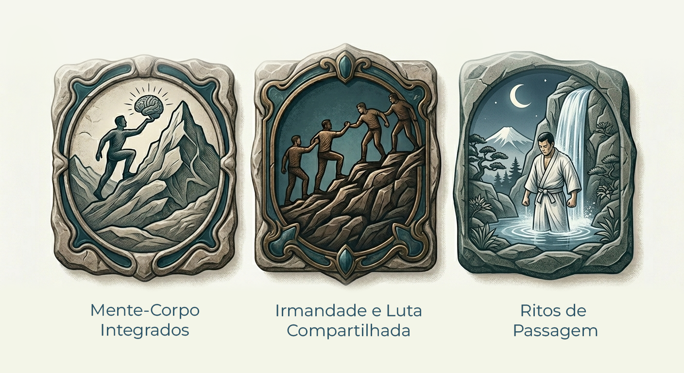 Imagem ilustrativa de peças que faltam na saúde mental masculina que realmente funcionam